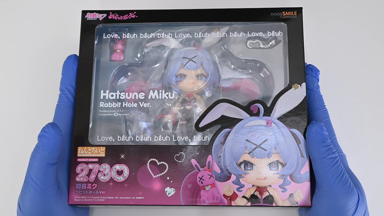FIGURE UNBOXING : Hatsune Miku Rabbit Hole nendoroid