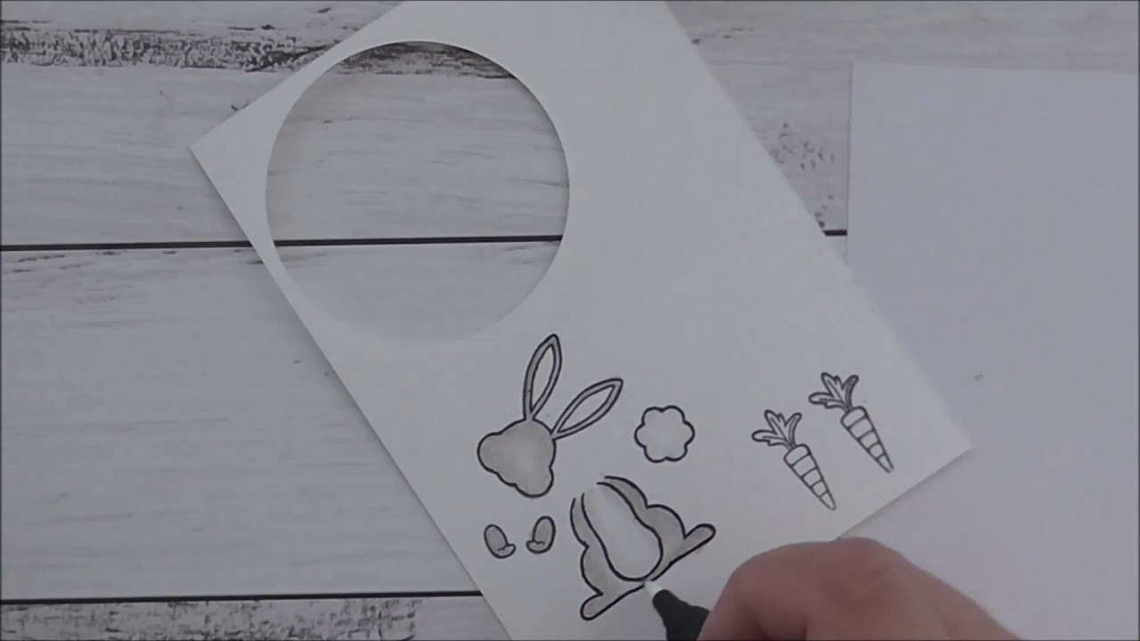 Stampin Up! Fable Friends Best Bunny Easter Card