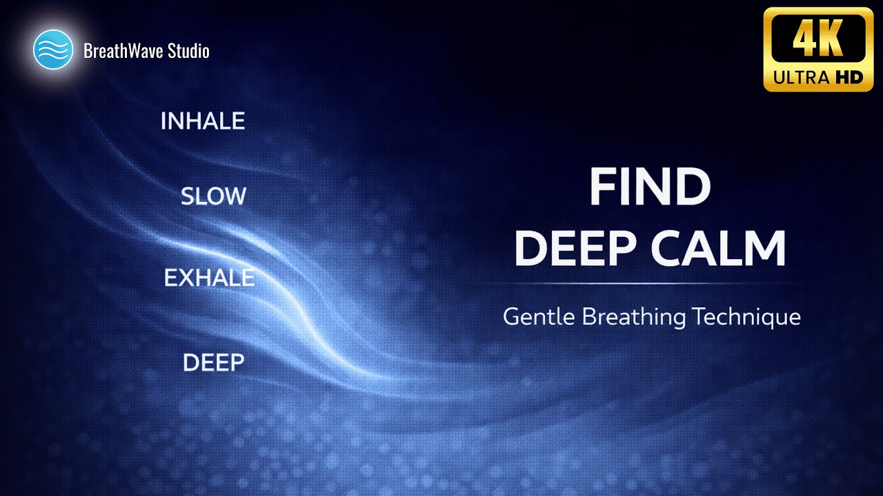Sink Into Stillness Through Slow Breathing
