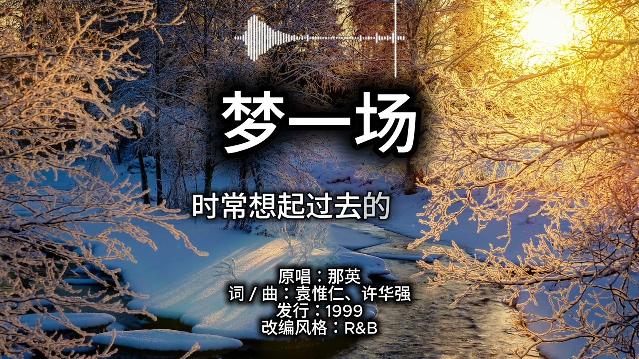 那英《梦一场》｜经典 R&B 完整版（AI 翻唱 Amy）【梦醒之后 爱已成空】