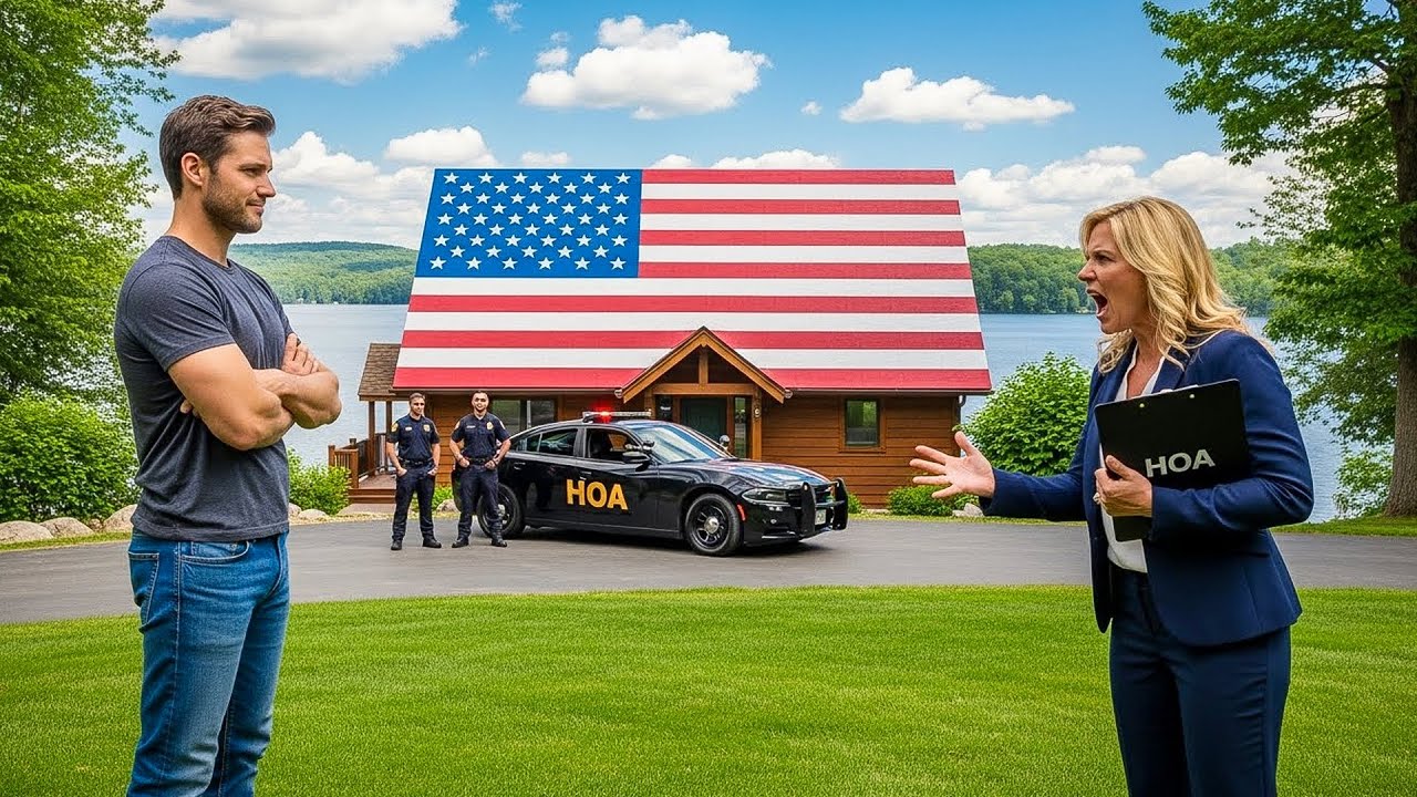 HOA Banned My American Flag, So I Painted My Roof as a Flag and Got the ACLU Involved!