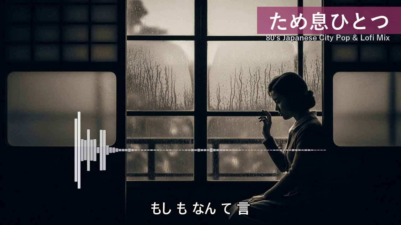 🌃 疲れた心を癒やす 80年代シティポップ Lo-fi Mix | 広告なしで聴く極上のリラックス #CityPopLofi
