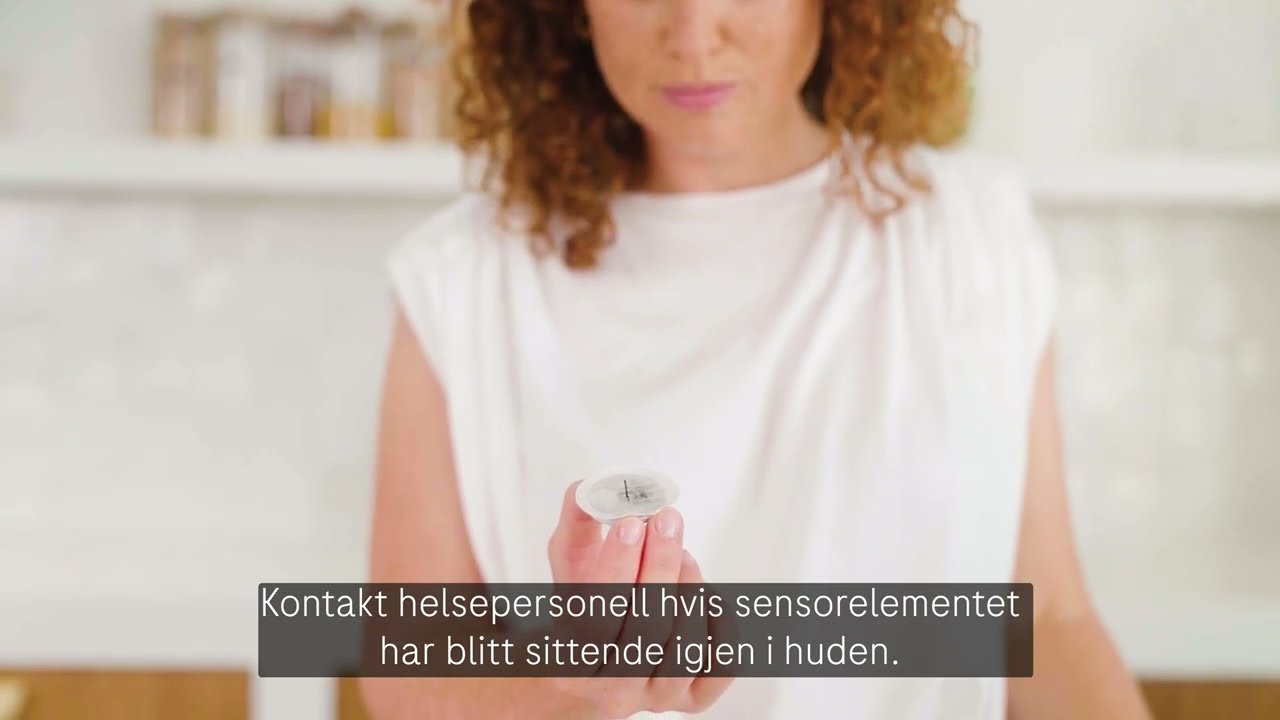 Accu-Chek SmartGuide Opplæringsvideo E - Hvordan fjerne sensor