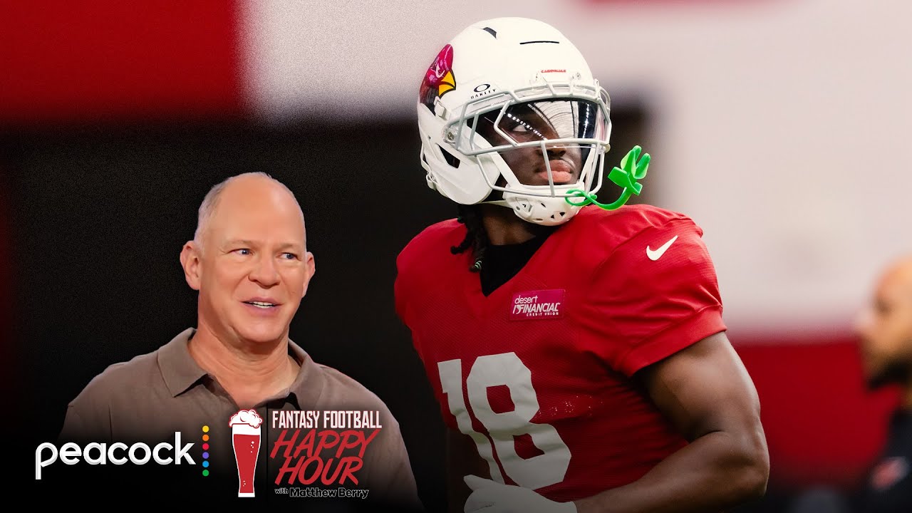 Cardinals 'need' Marvin Harrison Jr. to work this season | Fantasy Football Happy Hour | NFL on NBC