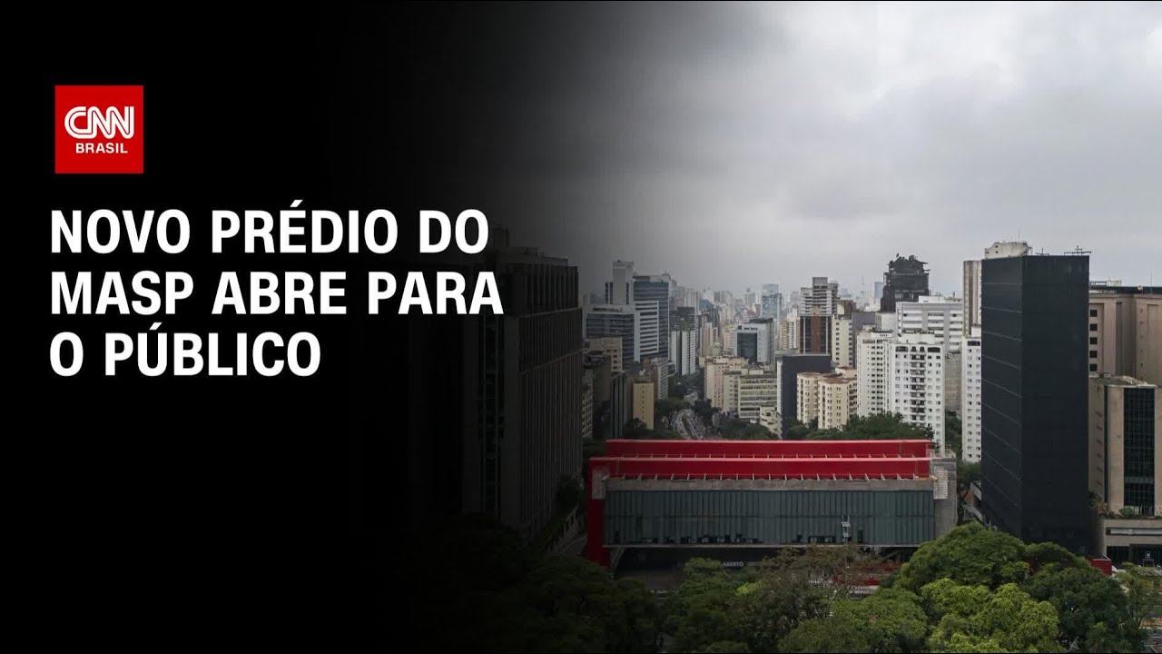 Novo prédio do Masp amplia exposições e arte em São Paulo | CNN PRIME TIME