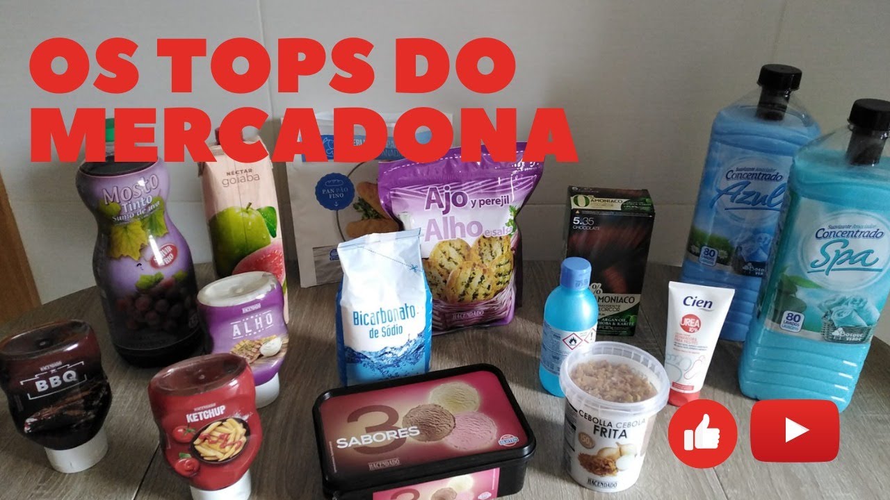Produtos maravilhosos do Mercadona - Os tops do Mercadona!