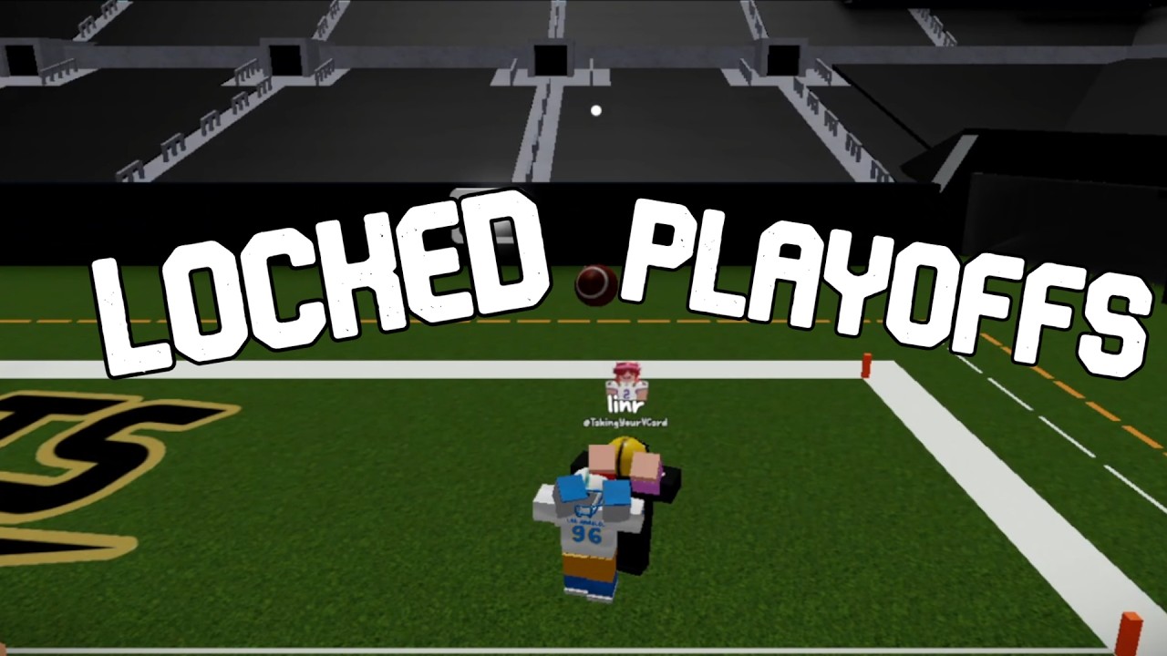 LOCKED IN FOR PLAYOFFS!!! [ROBLOX MDLF S12 ELITE 8 FOOTBALL FUSION]