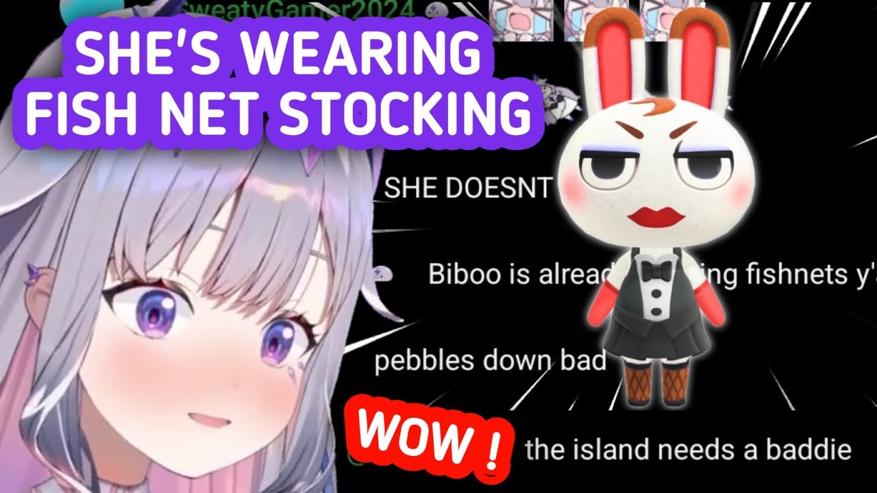 Chat When Biboo Meets a Baddie Villager in Animal Crossing [Koseki Bijou]