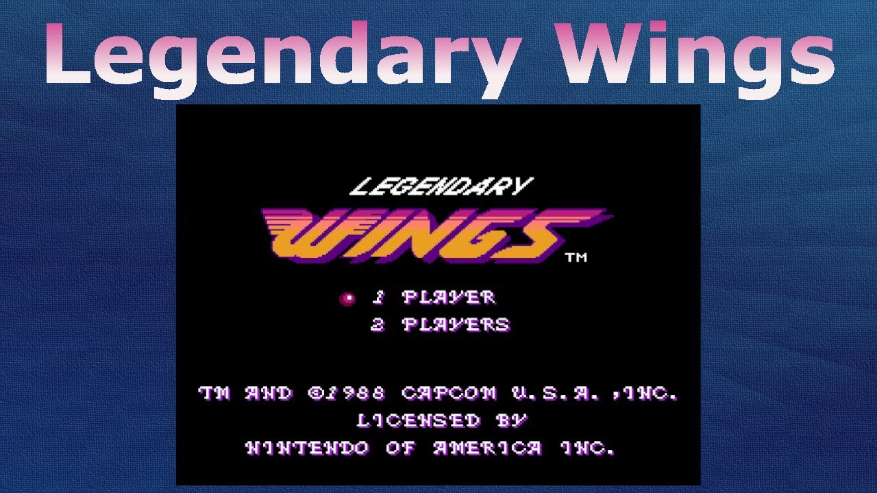 Проходження Legendary Wings (NES, U) | Оригінальна NES | Пройдено
