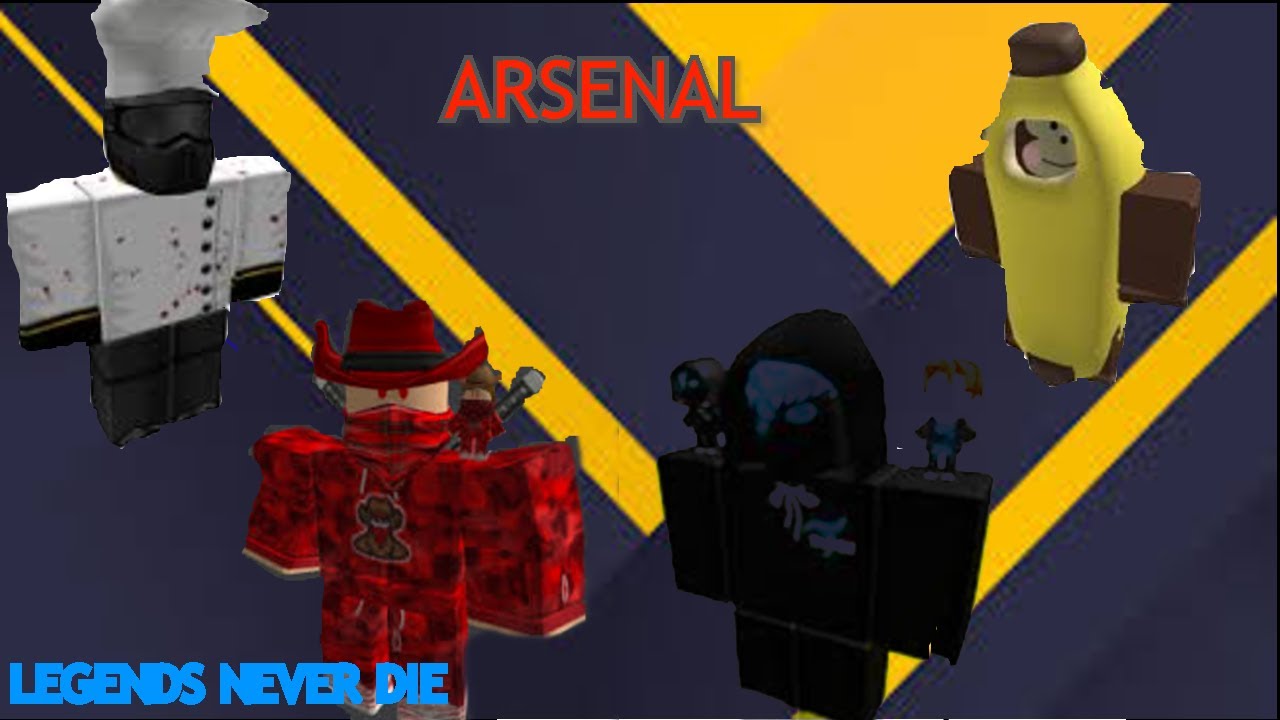 Arsenal Montage (Tanqr, GDILIVES, Castlers Roblox, and Bandites) Legends Never die montage.