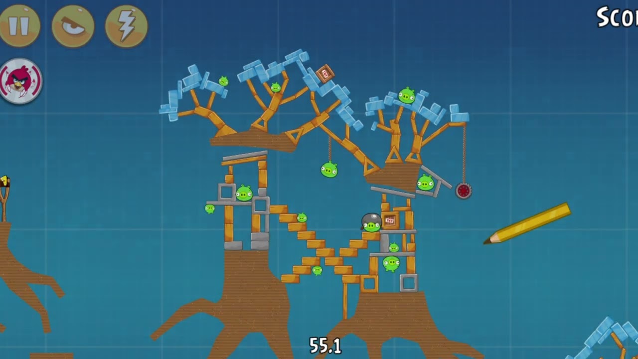 Angry Birds 4K Classic Unused Levels 5.0,1. (Part 1)