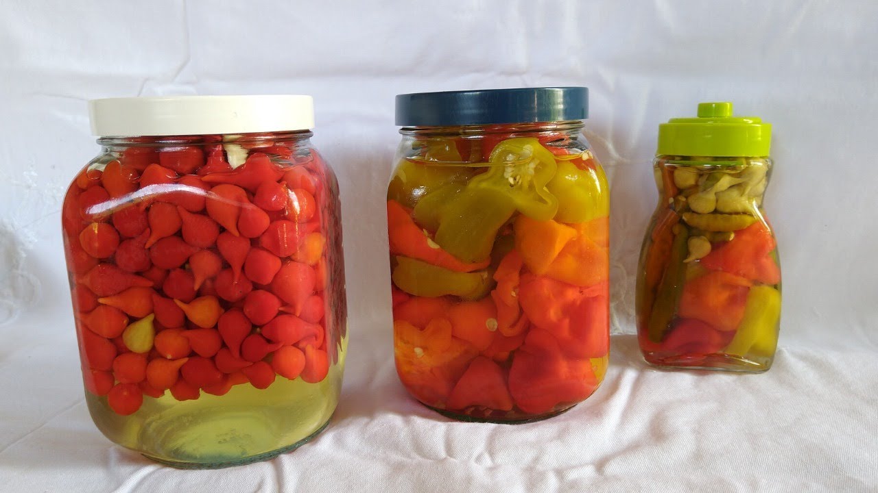 Como Fazer Conserva de Pimenta - Cambuci, Biquinho e Cayene