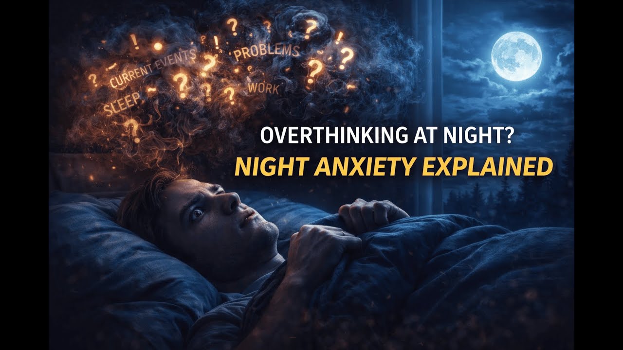 Why Night Anxiety Gets Louder When the Brain Tries to Rest