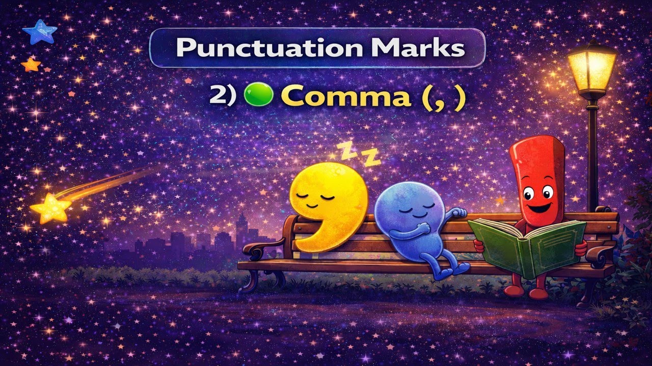 Punctuation Marks  | Comma  ( , )