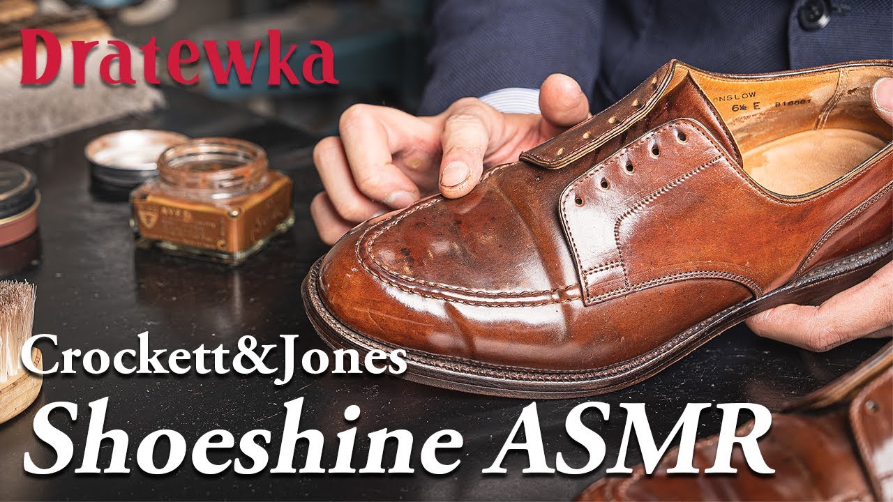 【ASMR】Japanese Shoeshine | 019