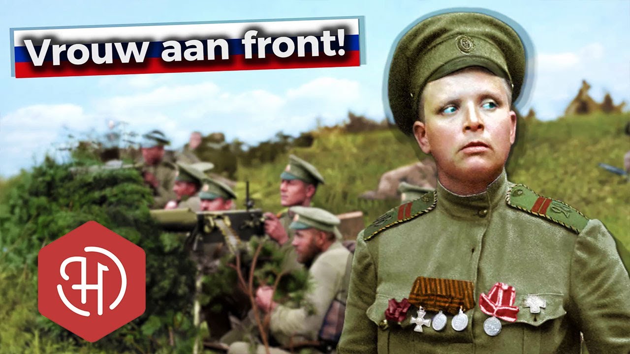 Het Russische vrouwenbataljon van de Eerste Wereldoorlog