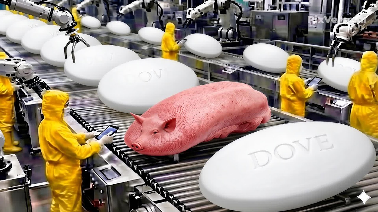 Inside a Fully Automated Soap Factory | From Raw Materials to Finished Soap | Industrial
