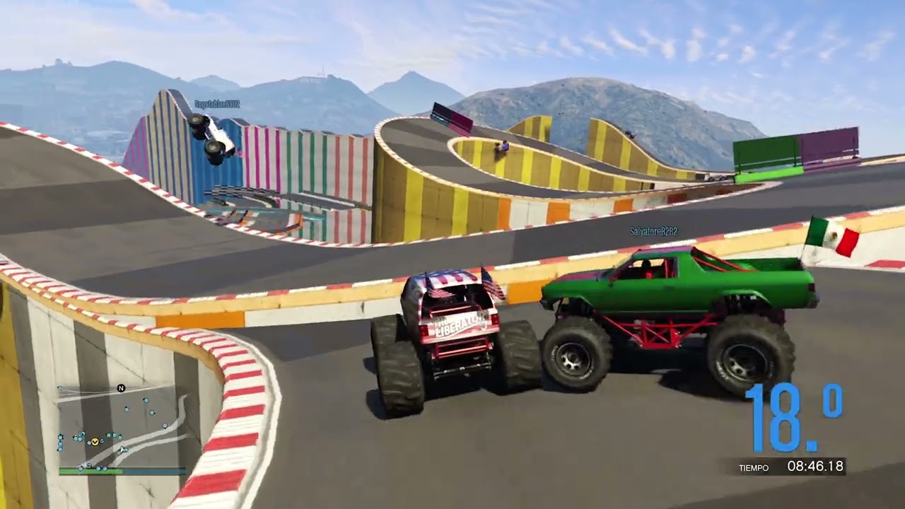 PARKOUR IMPOSIBLE EN GTA V ONLINE 