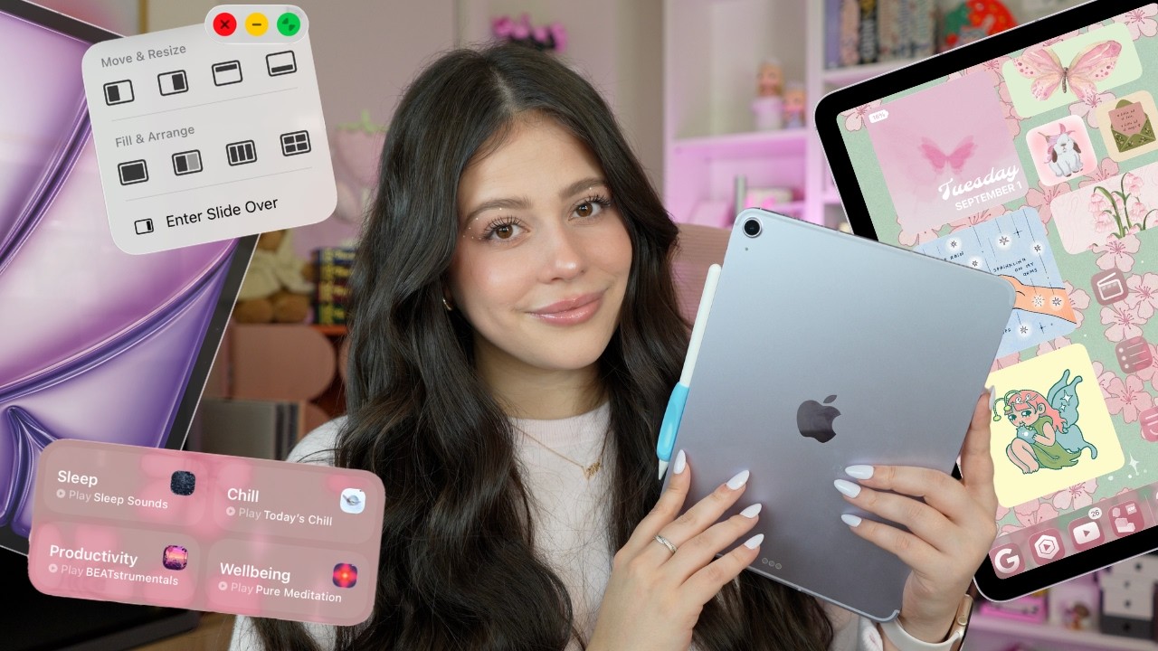 Топ-10 скрытых фишек и лайфхаков для iPad📱💫✨ *то, что я недавно узнала о своем iPad!*