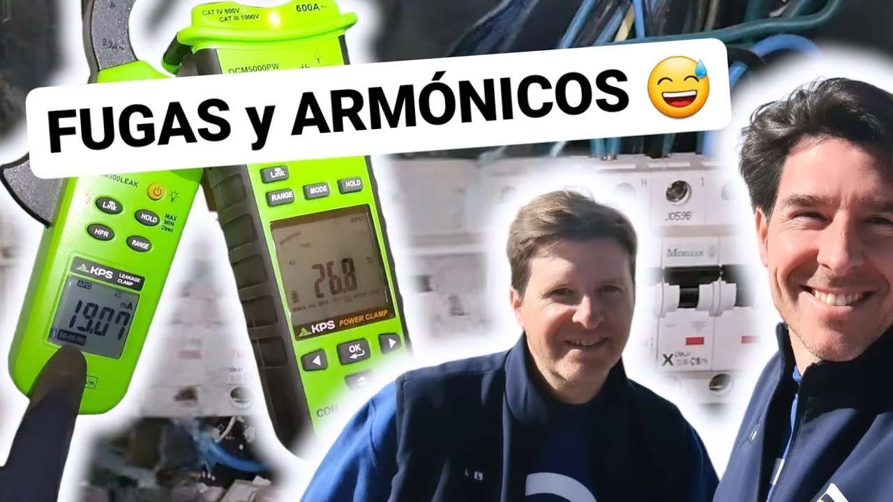 Te ENSEÑO 3 MEDIDAS para saber por qué SALTA el DIFERENCIAL (Fugas, Armónicos, Aislamiento)