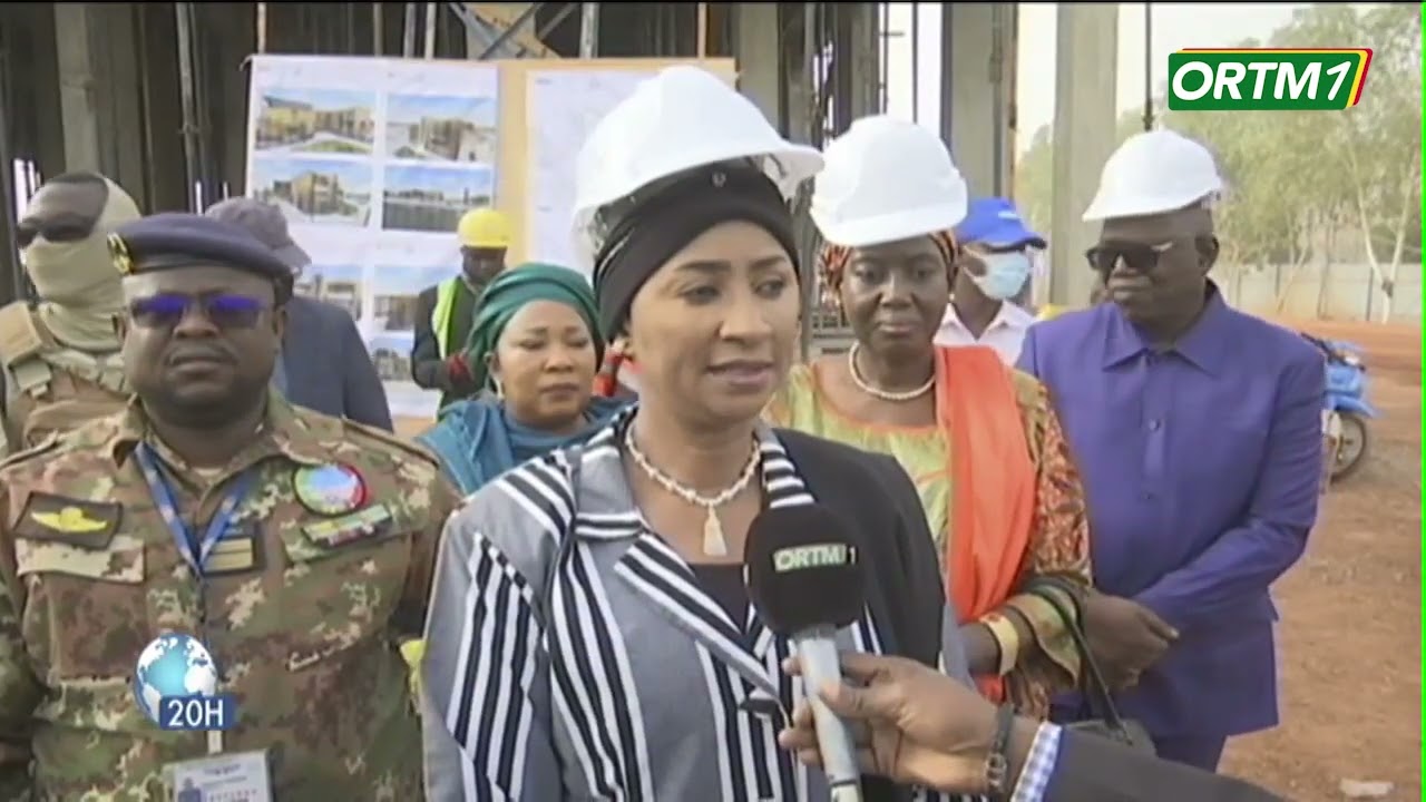Transport Visite de terrain des chantiers d’élargissement de l’aéroport international du Mali