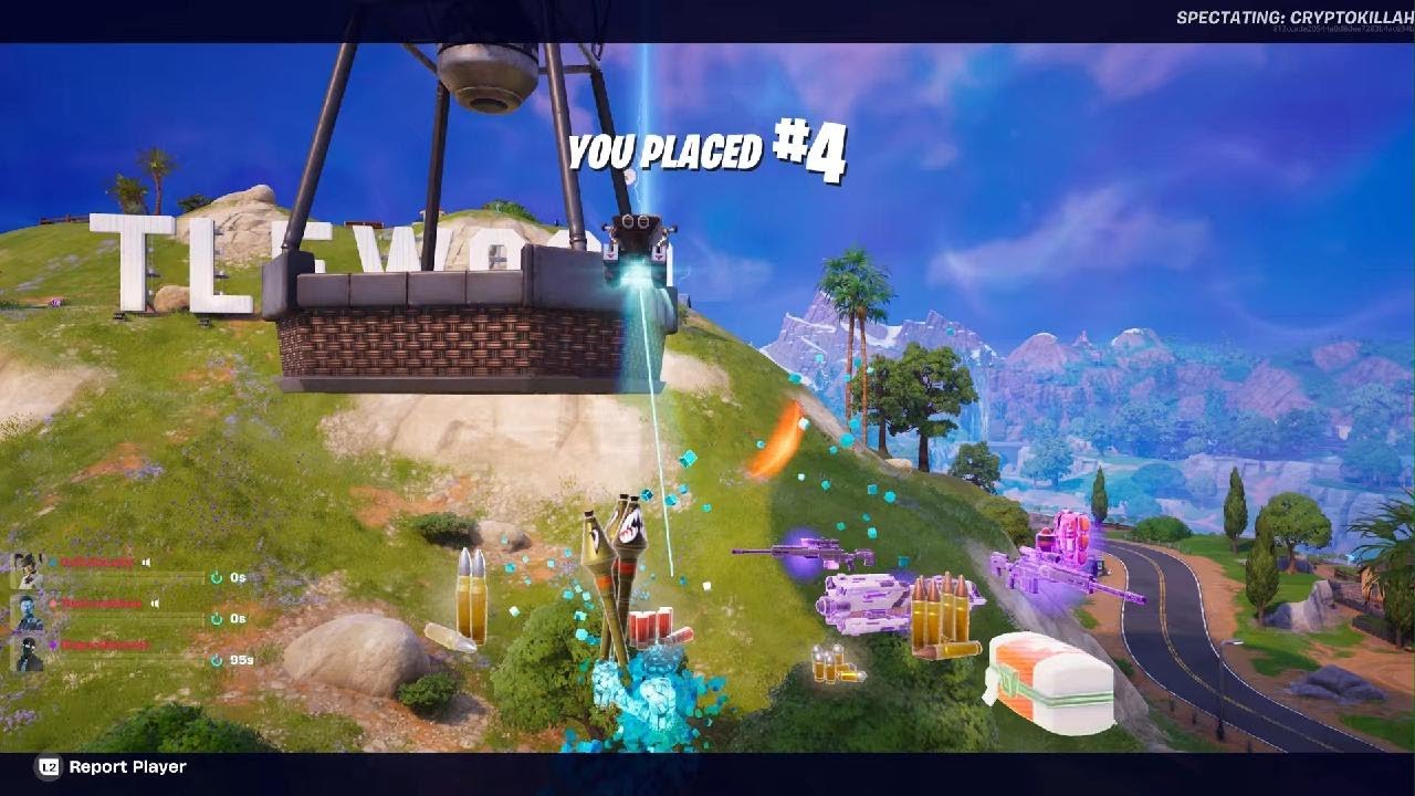 #4th Place Zero Build Squads Fortnite Battle Royale