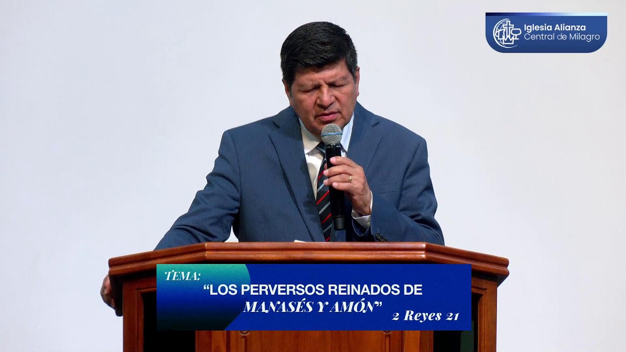 Estudio Bíblico | “Los perversos reinados de Manasés y Amón” – 2 Reyes 21 | Pr. David Muthre