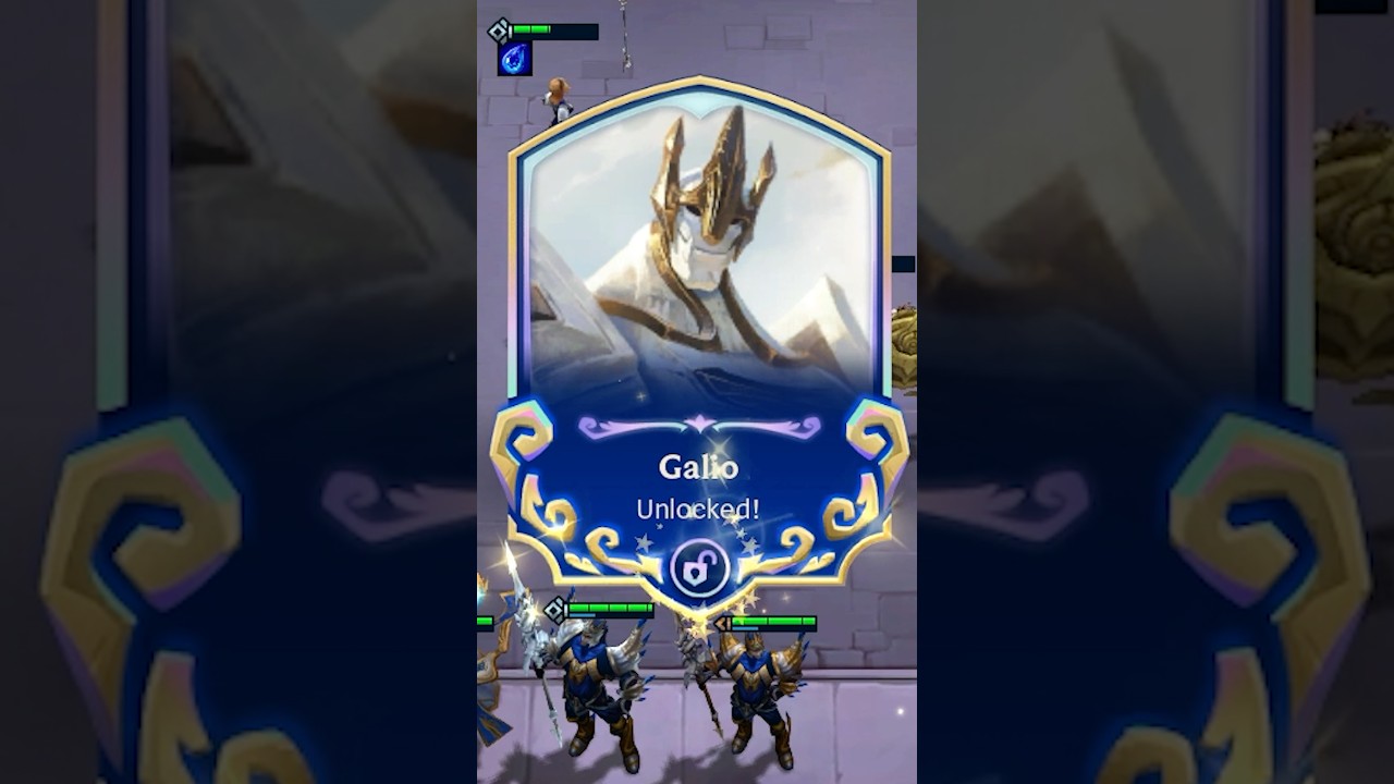 Big Guard Galio ⭐️⭐️⭐️ #tft #롤체 #teamfighttactics #dtcl