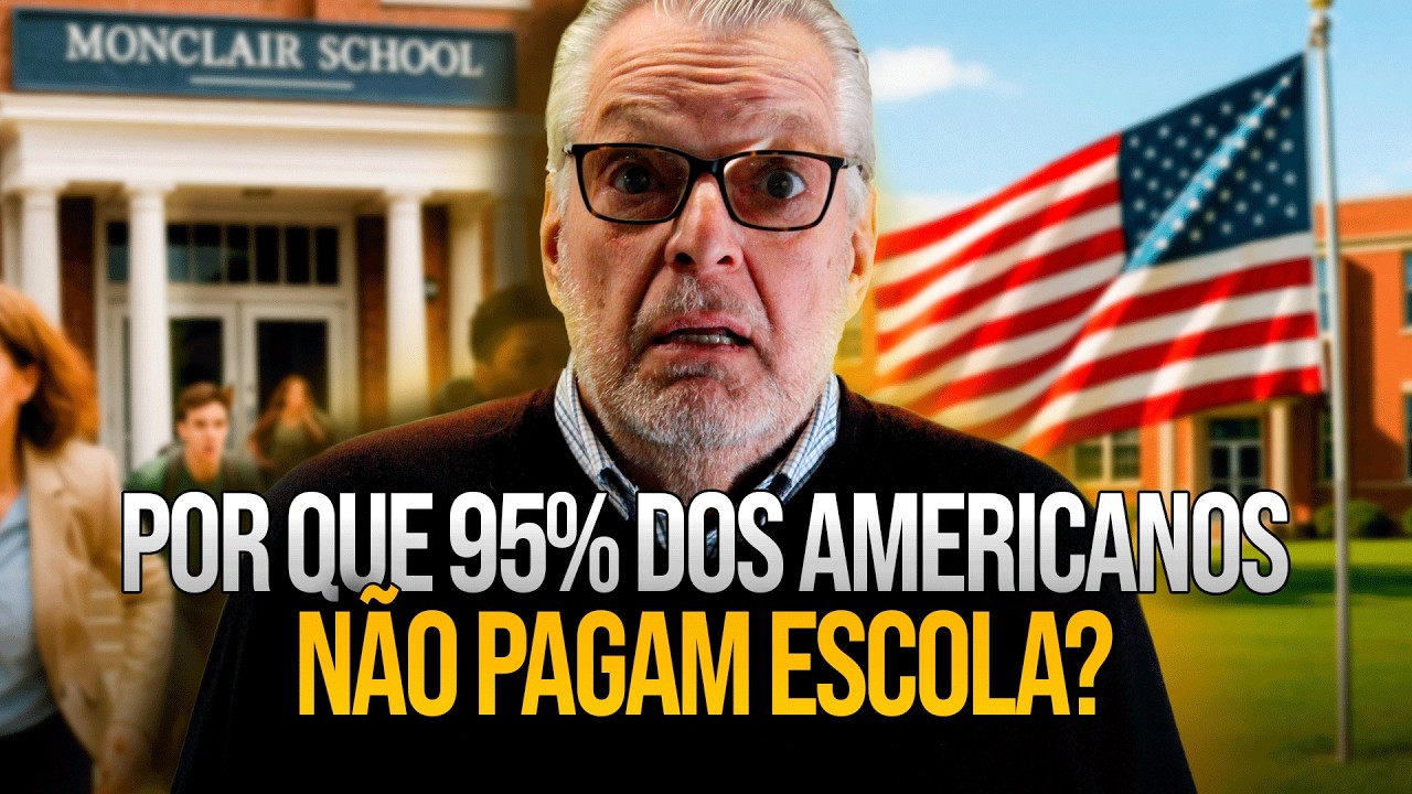 O que o BRASIL DEVERIA COPIAR das escolas p&uacute;blicas dos ESTADOS UNIDOS