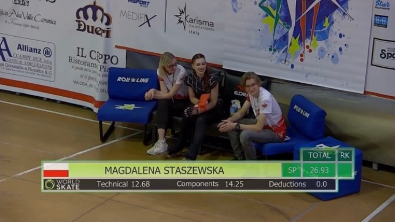 World Skate - Artistic Roller Skating Europeans Championships 2023 - Inlines Senior Short Program