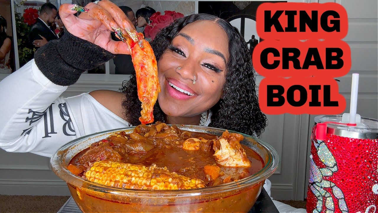 Deshelled King Crab Boil