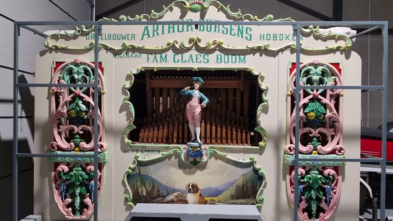 Mars Belgische Parachutisten - March of the Belgian Paratroopers - Draaiorgel Sint Bernard