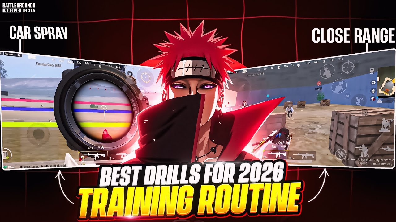 This BGMI Training Routine 2026 Will Change Your Aim Forever
