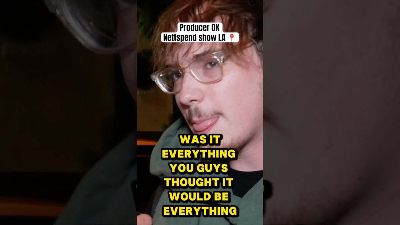 Talking to Nettspend&rsquo;s Producer OK 🔥#nettspend #losangeles #interview