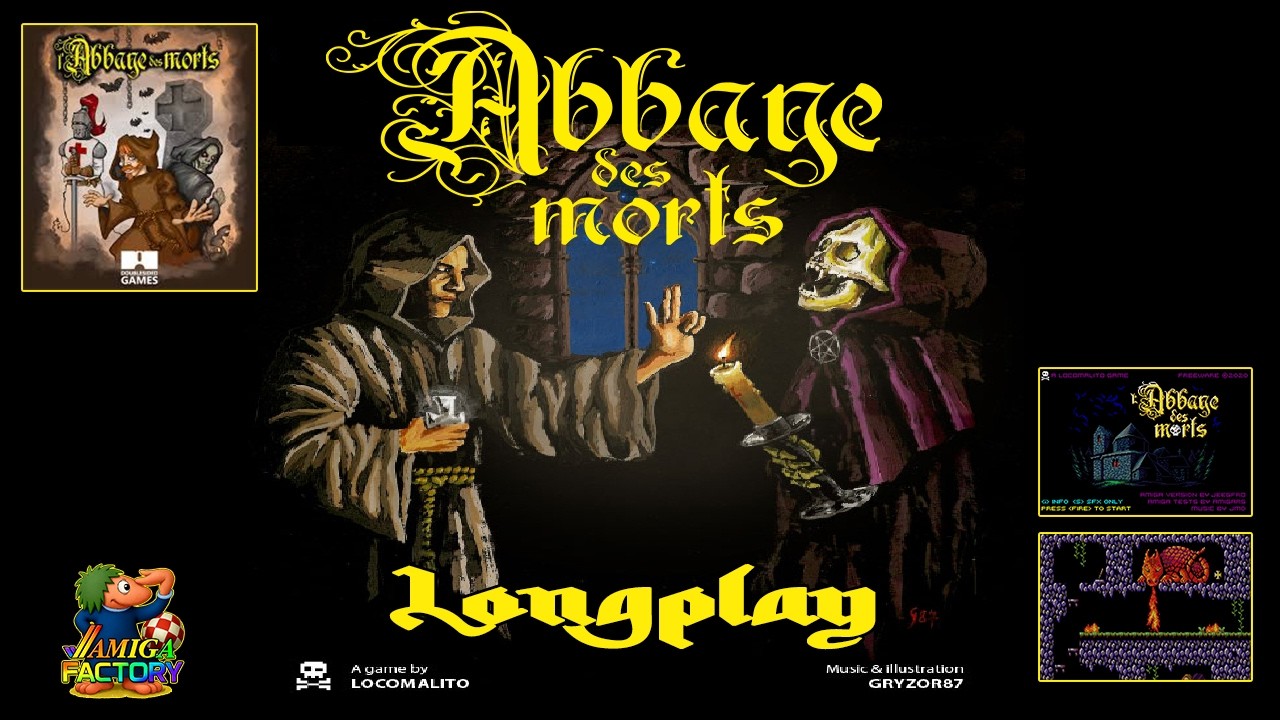 Longplay L'ABBAYE DES MORTS - AMIGA - 720