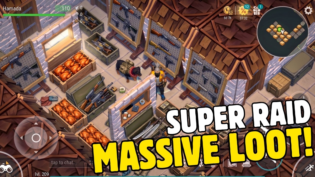 I GOT A MASSIVE LOOT FROM THIS RAID!  Last Day On Earth Survival