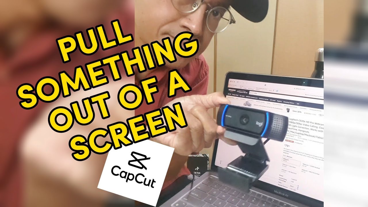 How to Pull Something Out of a Screen in Capcut - Edit Tutorial