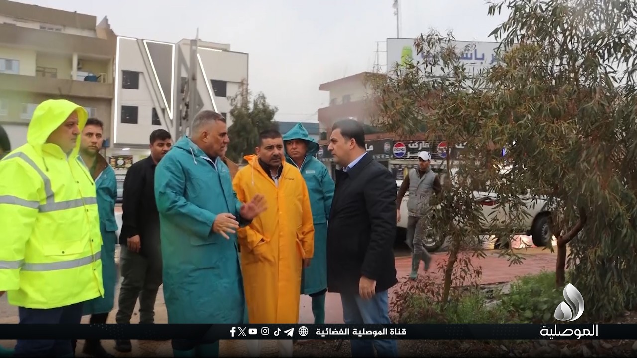 باشراف محافظ نينوى ... مدير المجاري يعلن استنفار الدوائر الخدمية لمعالجة التجمعات المائية