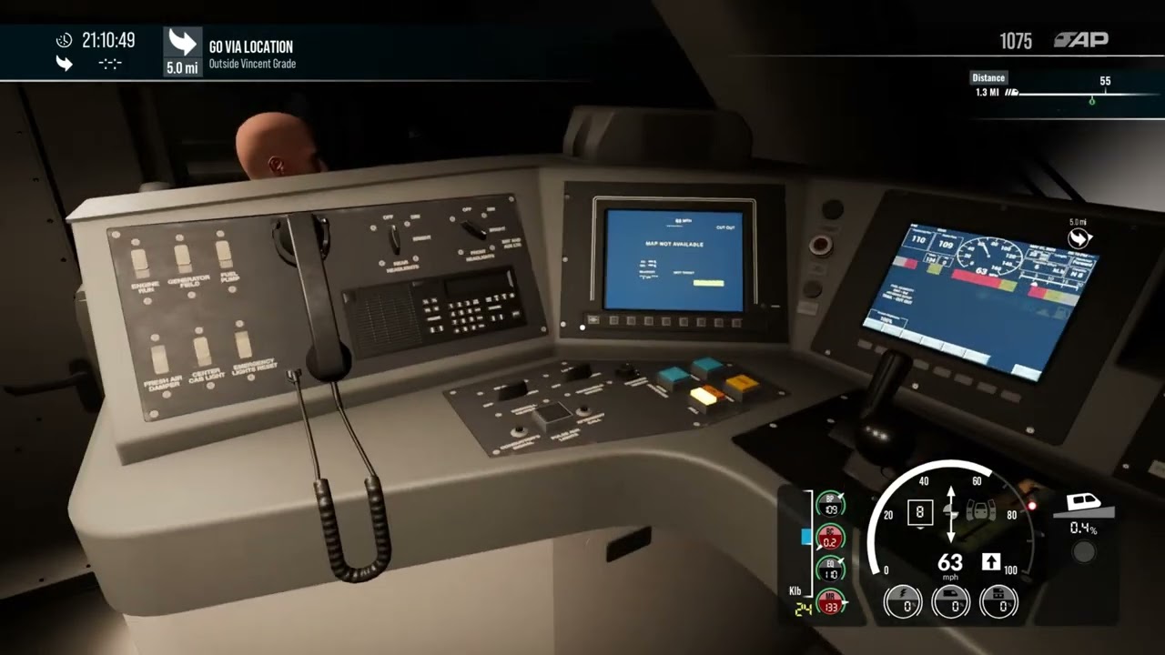 🚆TRAIN SIM WORLD 6  AV 201 LA UNION–LANCASTER NIGHT FOG 🎮 FULL GAMEPLAY|4K ULTRA HD|PC ,PS5,LAPTOPS