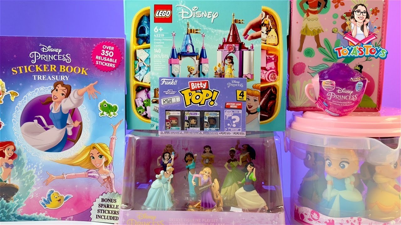 Unboxing and Review of Disney Princesses Toys Collection