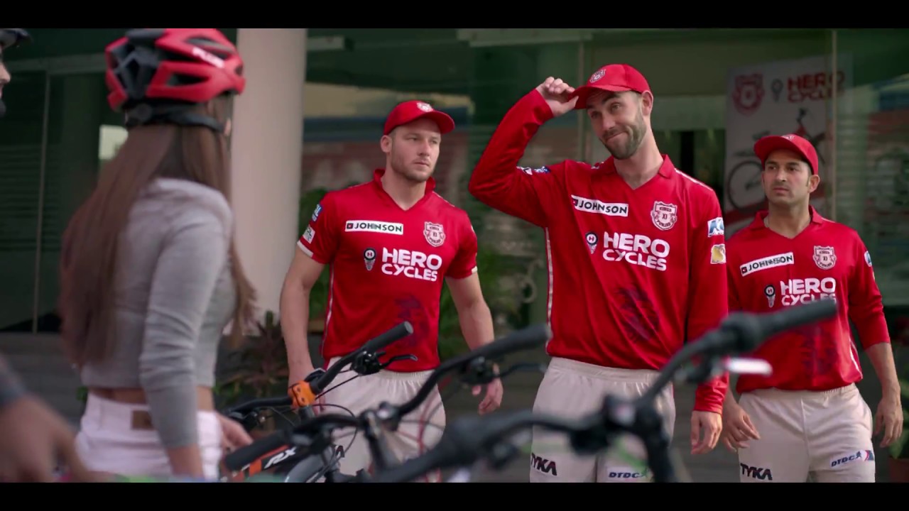 Hero Cycles Sprint RX Series with KXIP team