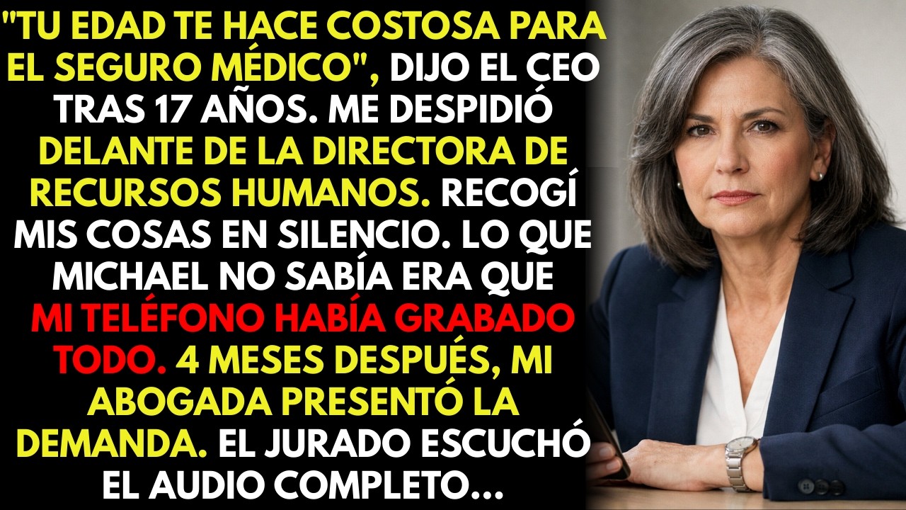 “Eres costosa para el seguro médico”. El CEO me despidió… 4 meses después lo demandé por $6.8M