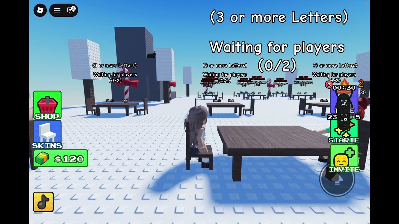 MAKE A WORD CHALLENGE / ROBLOX 