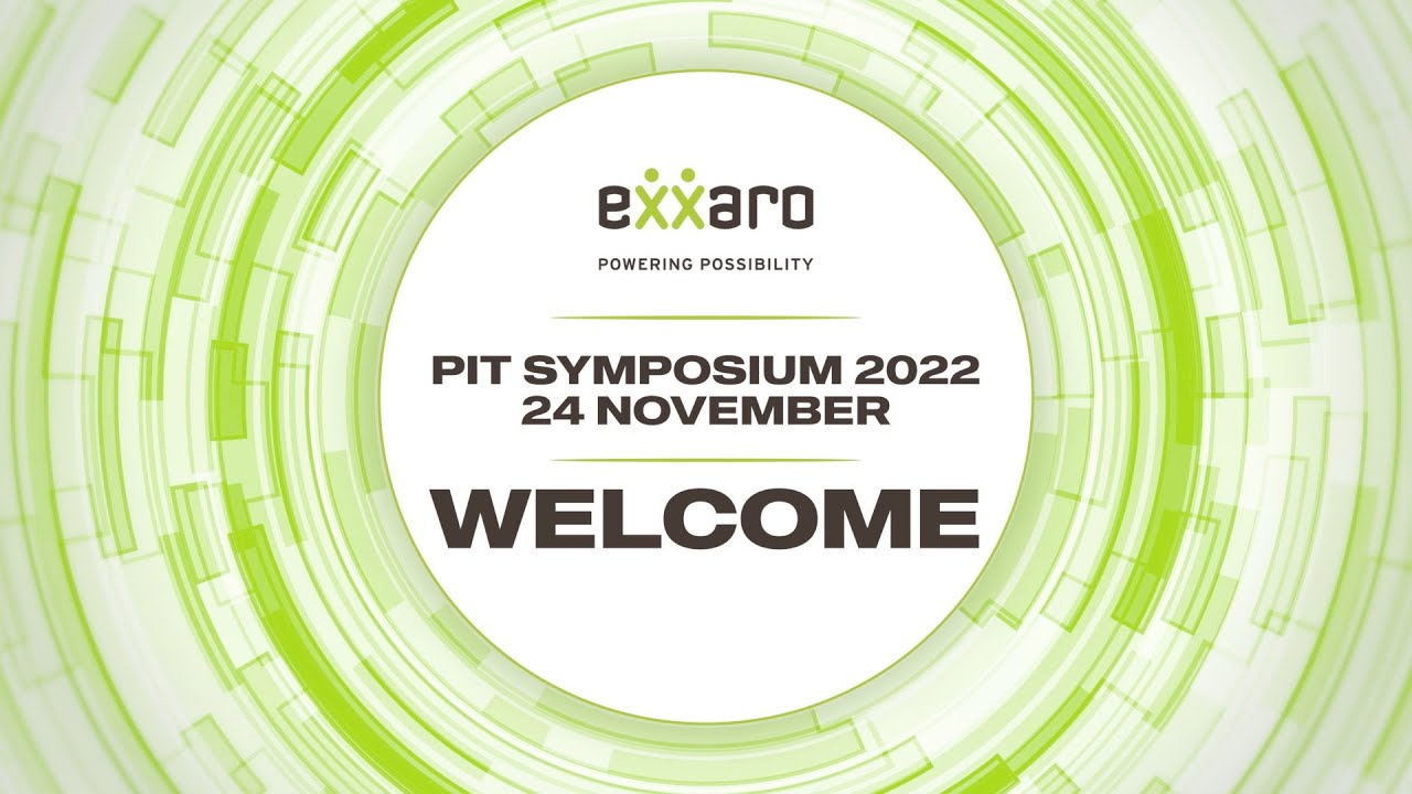 Exxaro PIT Symposium 2022 - Let's do it!