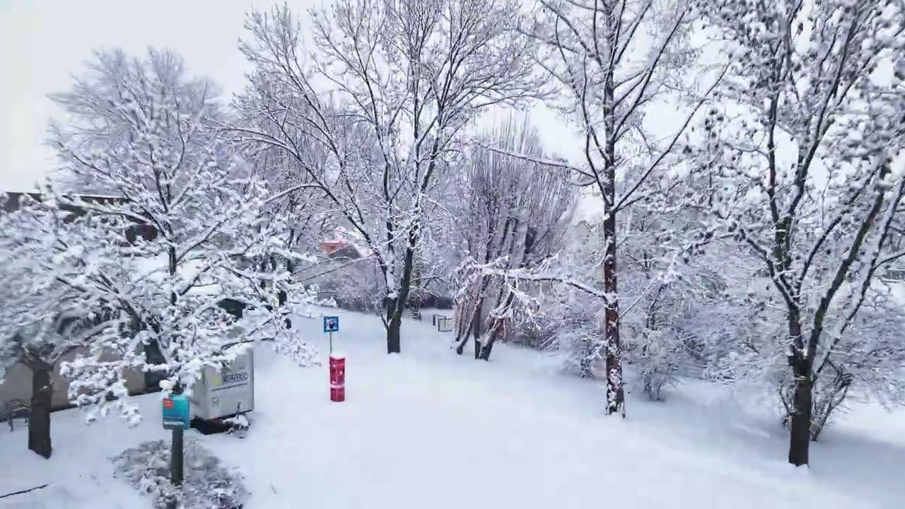 DJI Neo 2 wieder im Schnee geflogen 
