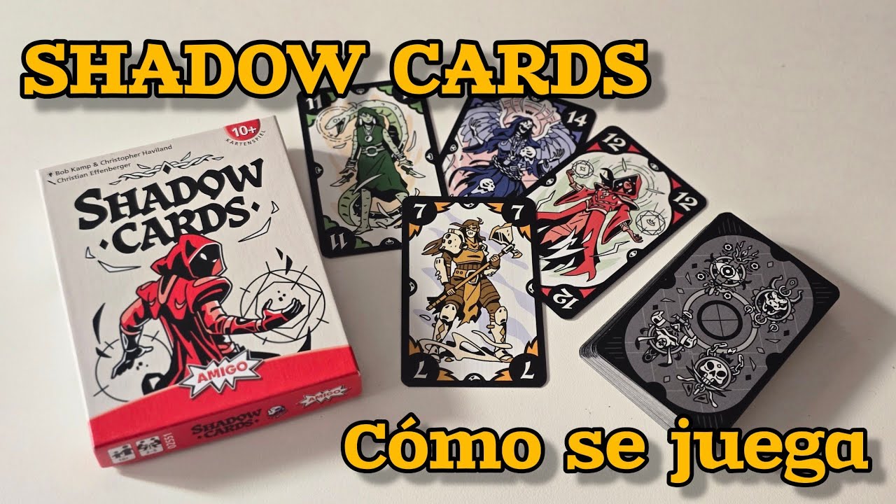 SHADOW CARDS - Juego de bazas | Cómo se juega