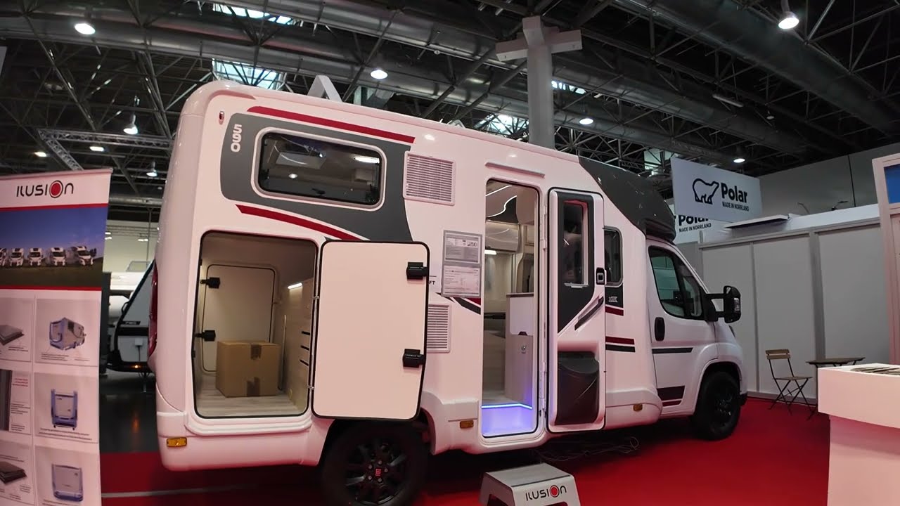 Small camper 2026 with amazing interior Ilusion 590