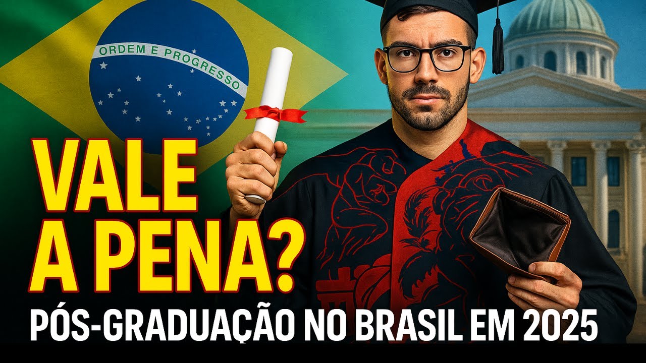 🎓 Vale a pena fazer Mestrado ou Doutorado no Brasil em 2025?