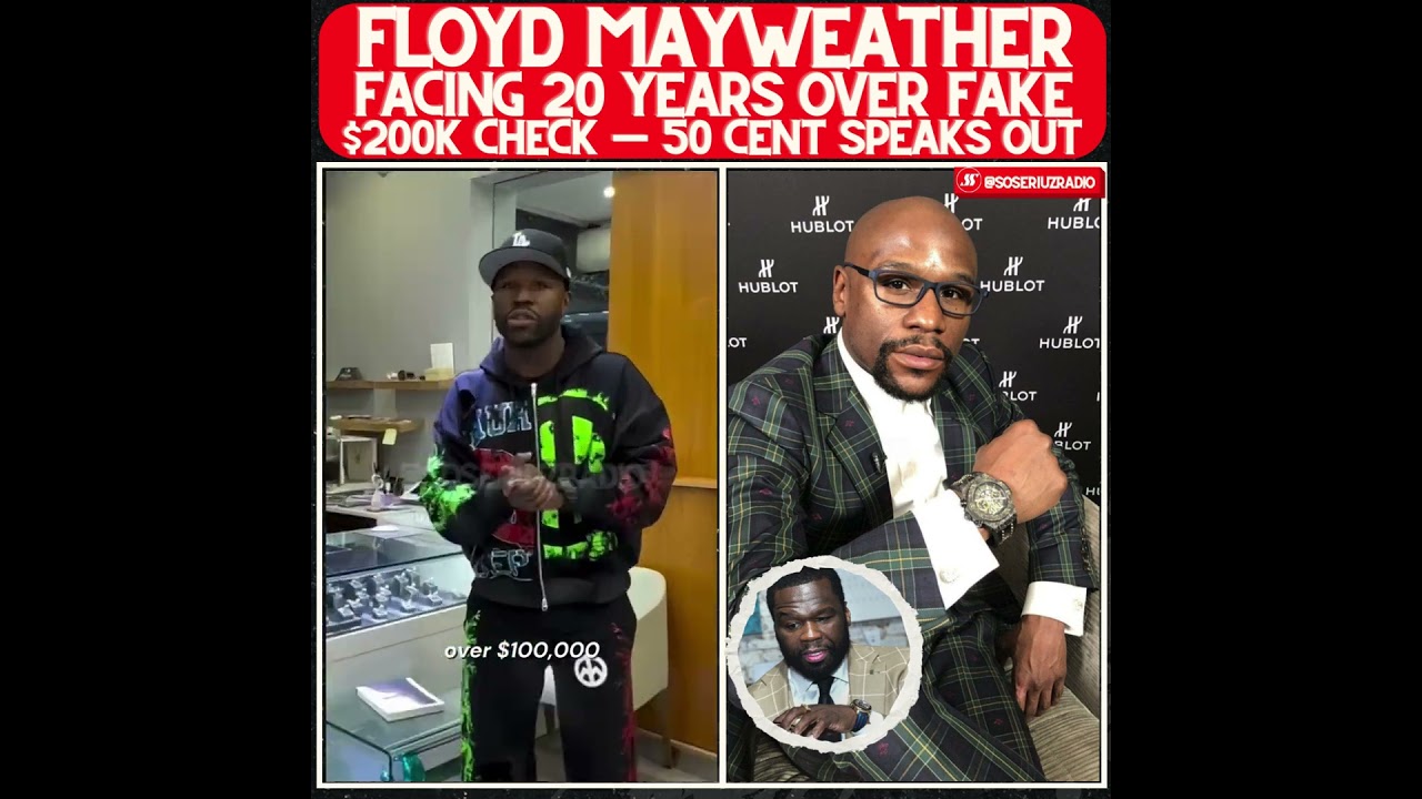 50 CENT OFFERS TO HELP FLOYD MAYWEATHER AMID LEGAL ISSUES!