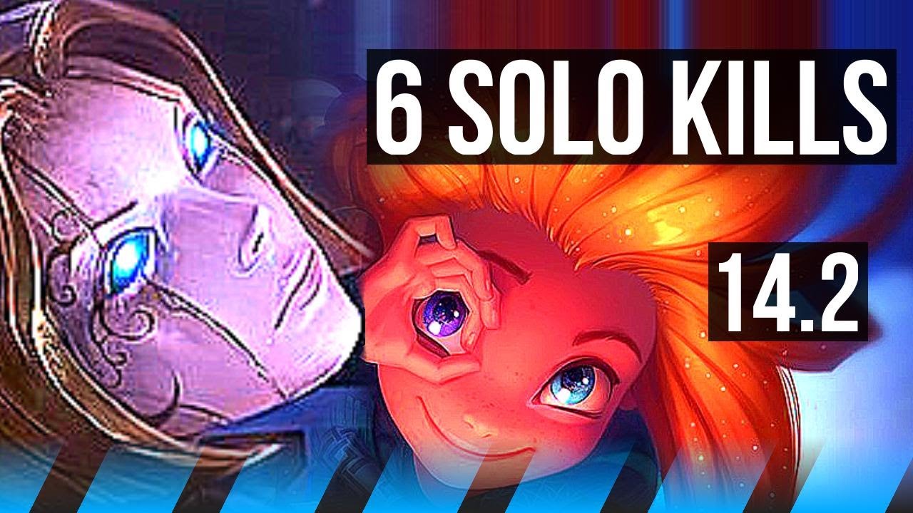ORI vs ZOE (MID) | 7/1/3, 6 solo kills | NA Master | 14.2